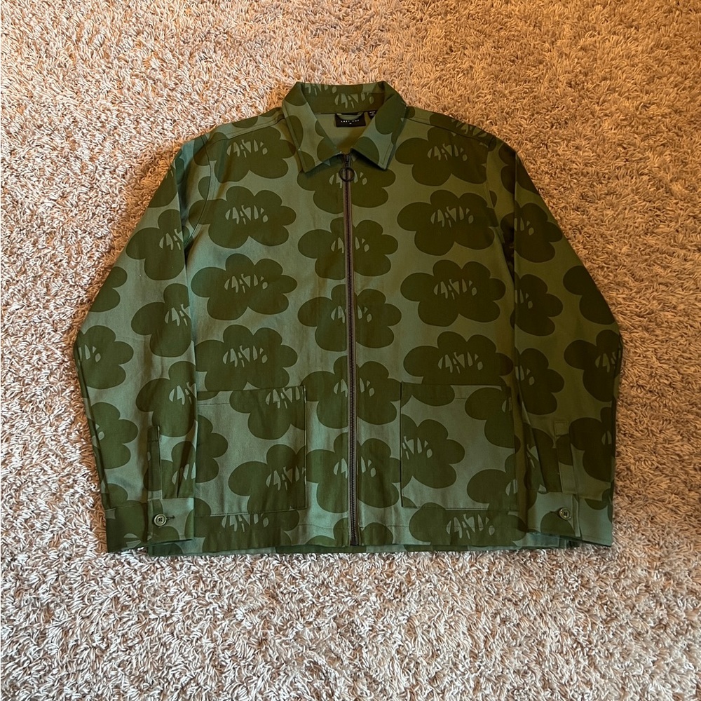 lazy oaf zip up jacket